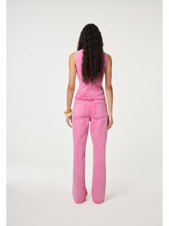 Fabienne Chapot Fabienne Chapot Top 6023-1773-98 Różowy Slim Fit
