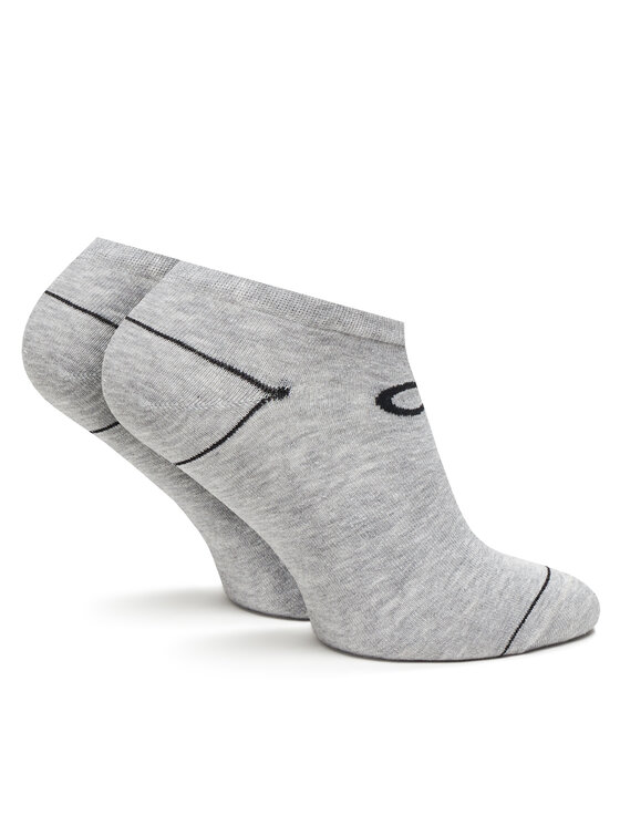 Calvin Klein Calvin Klein Набір з 2 пар жіночих підслідників 701218779 Сірий