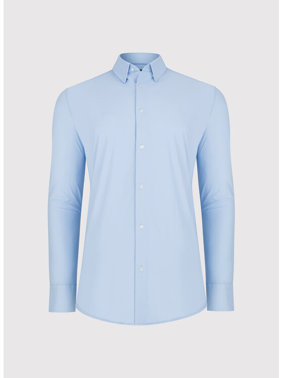 Pako Lorente Pako Lorente Koszula P25WF-1X-048 Niebieski Slim Fit
