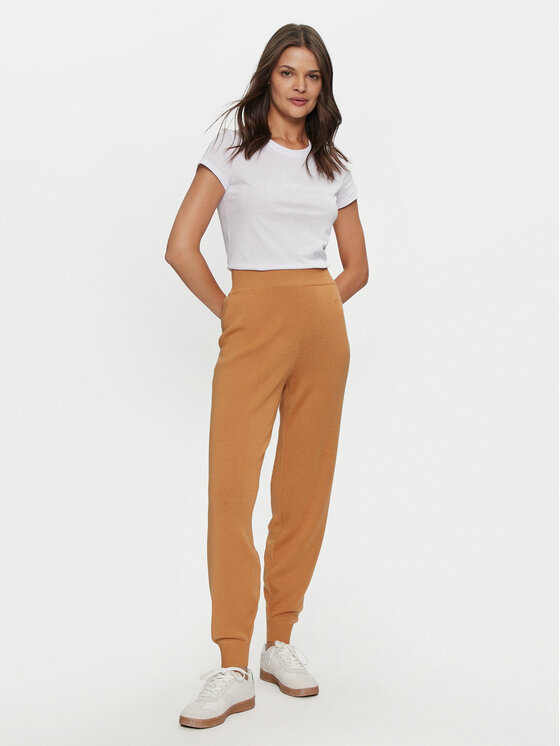 Armani Exchange Armani Exchange Pantaloni in maglia 6DYP1J YME3Z 1788 Arancione Regular Fit
