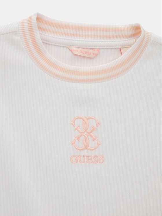 Guess Kids Guess Kids Tank top 183789 Biały Classic Fit