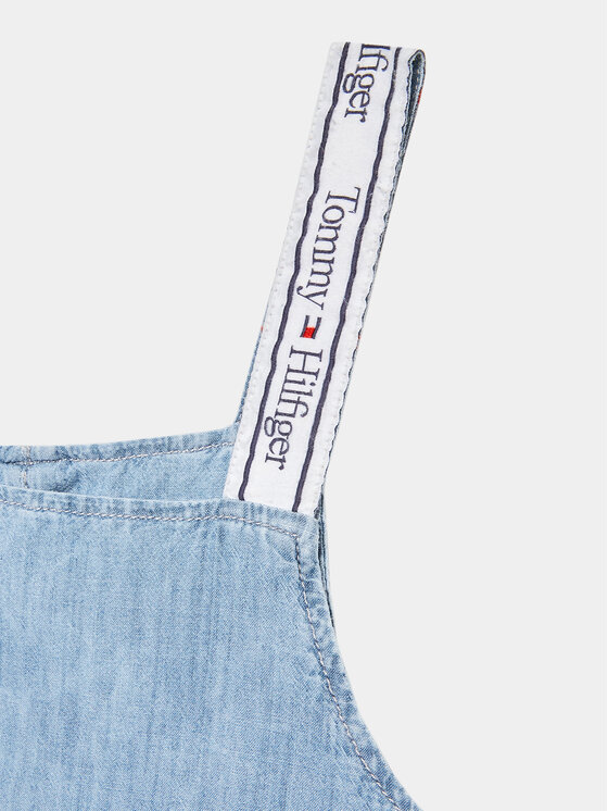 Tommy Hilfiger Tommy Hilfiger Jeanskleid KG0KG07172 D Blau Regular Fit