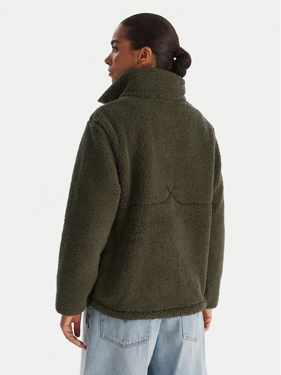 Hunter Hunter Fleecejacke Tiorga HARW0016252 Grün Regular Fit
