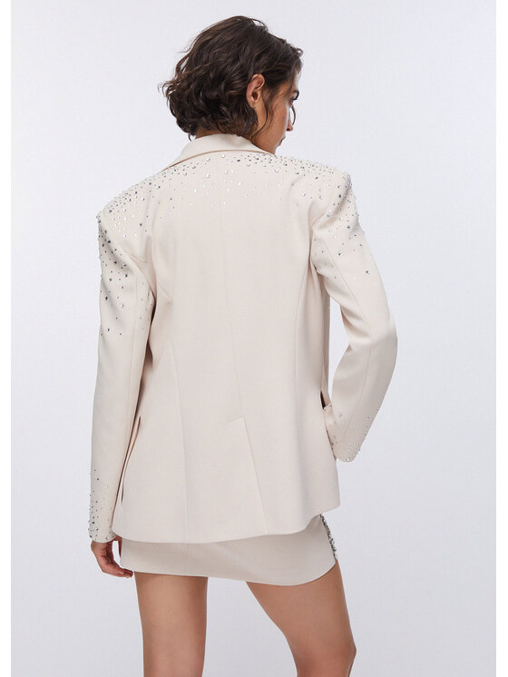 Liu Jo Liu Jo Giacca da donna PA6005T2527X0753 Bianco Slim Fit