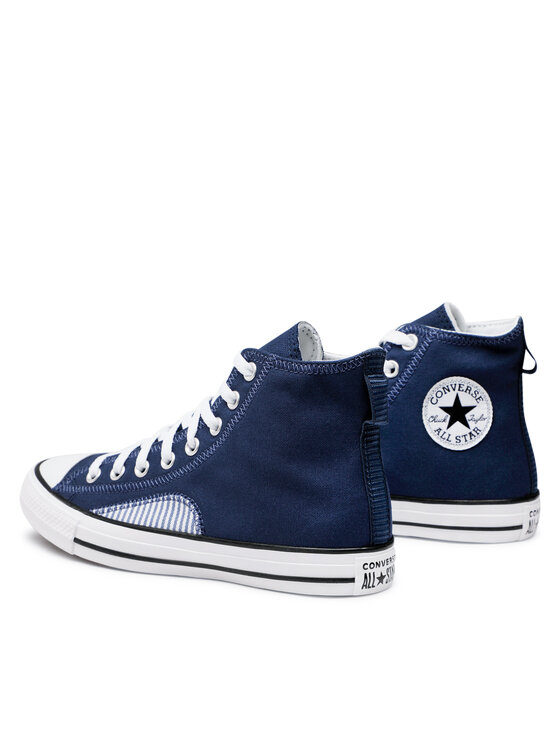 Converse Converse Trampki Chuck Taylor All Star Hickory Stripe A00480C Granatowy