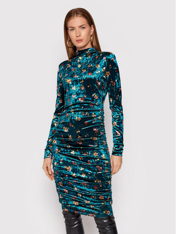 Guess Guess Ikdienas kleita Carmela W1BK16 KATV0 Tumši zils Slim Fit