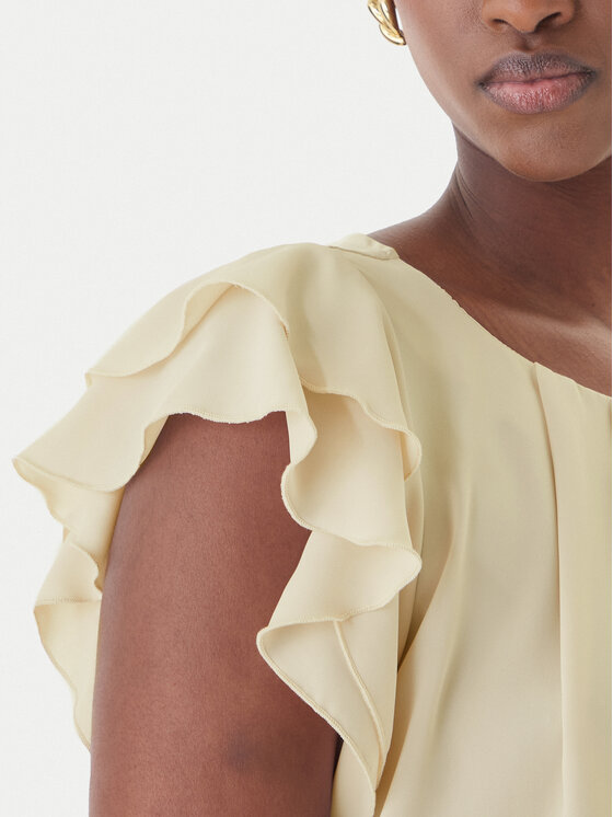Rinascimento Rinascimento Bluse CFC0127449003 Beige Regular Fit