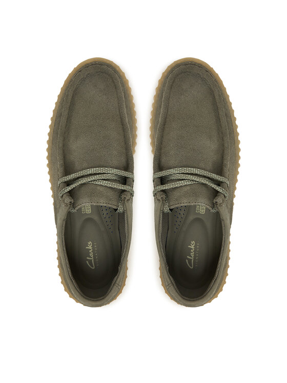 Clarks Clarks Īsi apavi Torhill Lo 26184642 Zaļš