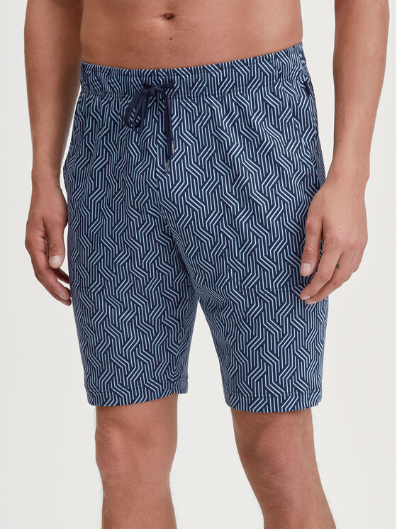Calida Calida Šortky z materiálu 27484 Modrá Regular Fit