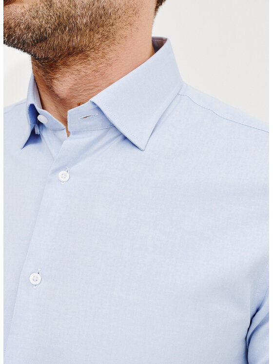 Pako Lorente Pako Lorente Koszula P25SF-1X-006 Niebieski Slim Fit
