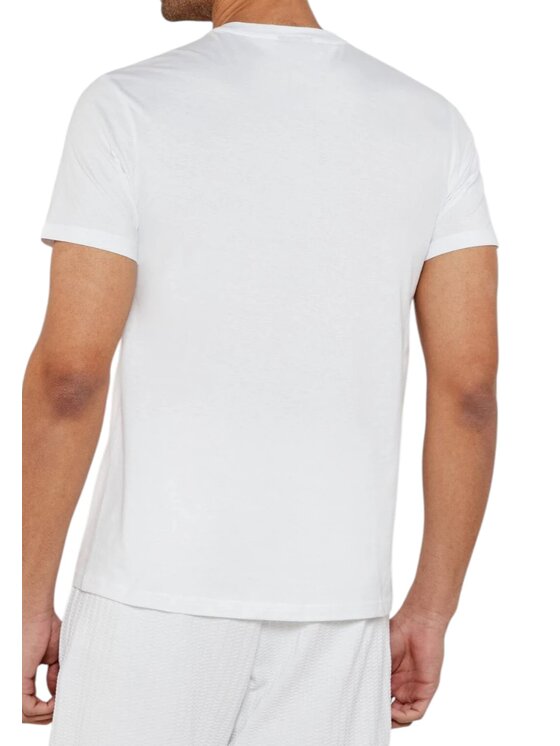 Emporio Armani Emporio Armani T-shirt T-shirt - Emporio Armani - red tropic Bianco Regular Fit
