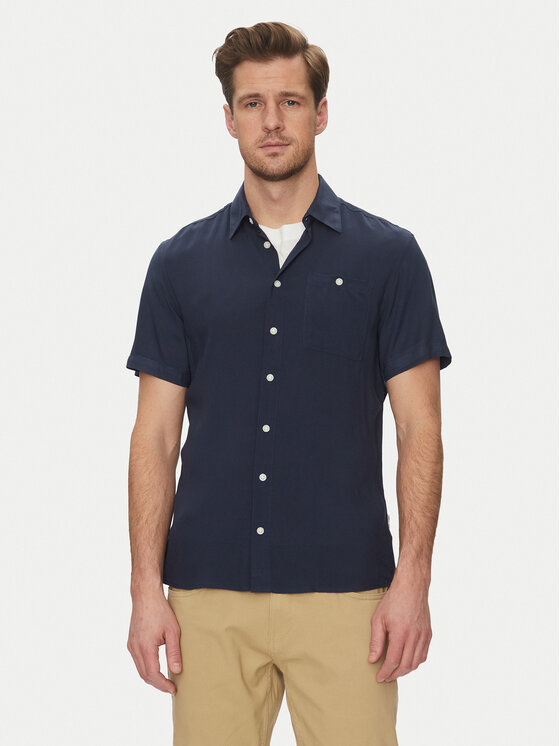 Blend Blend Hemd 20716363 Dunkelblau Regular Fit