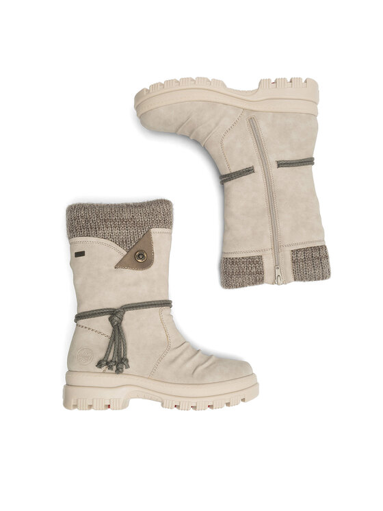 Rieker Rieker Stivali X8283-60 Beige