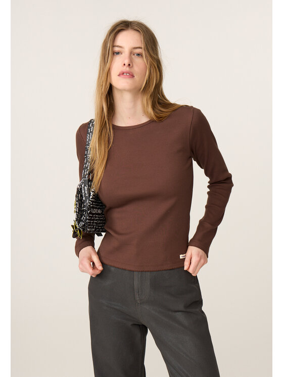 Fabienne Chapot Fabienne Chapot T-Shirt 6791-1859-173 Brązowy Regular Fit