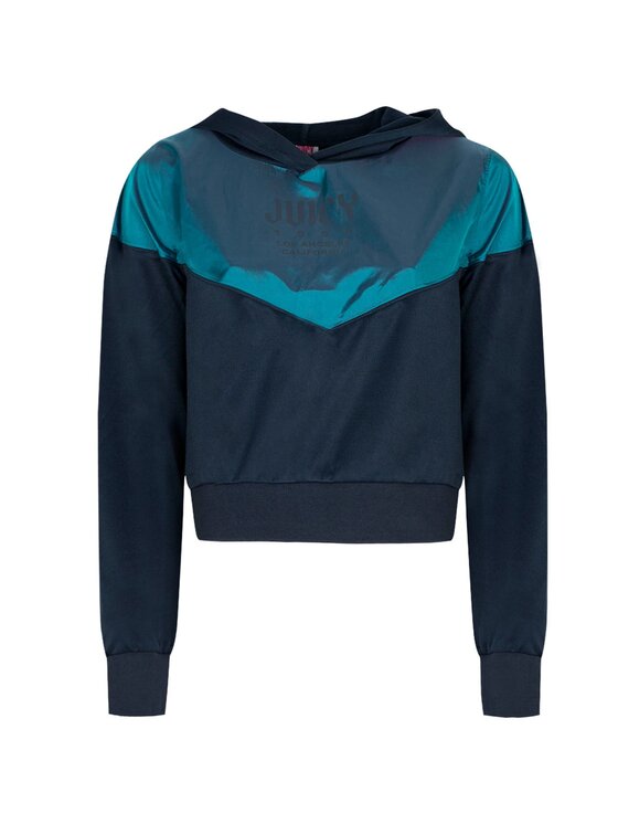 Juicy Couture Juicy Couture Mikina JWTKT179501 | Pullover Tmavomodrá Oversize