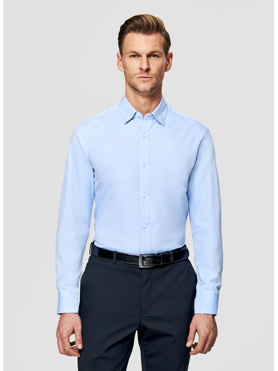 Pako Lorente Pako Lorente Koszula P26SF-1X-006 Niebieski Slim Fit