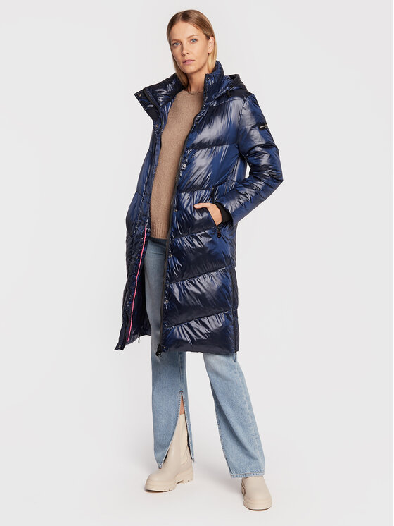 Giubbotto piumino 8870A Blu scuro Regular Fit