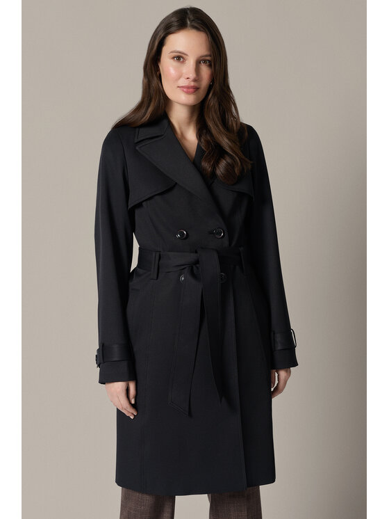Lancerto Lancerto Trencz Concetta PC073126000010 Czarny Regular Fit