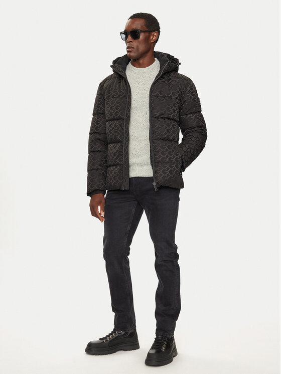 Guess Guess Пуховик M4BL42 WG9L2 Чорний Regular Fit
