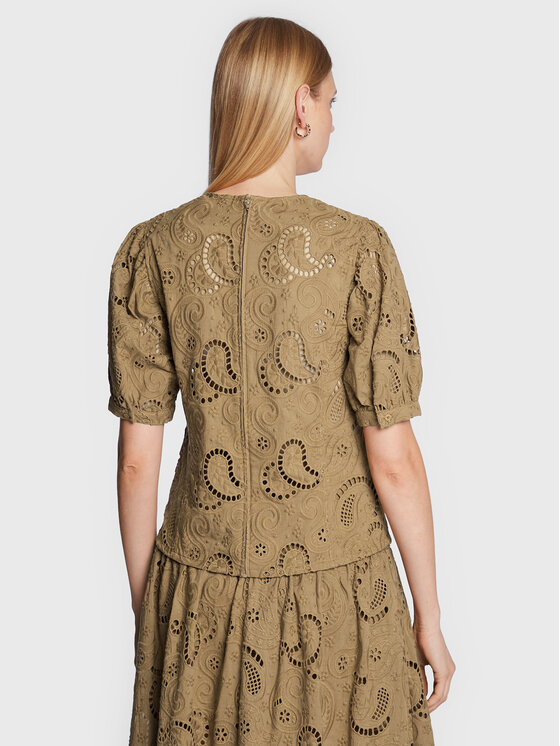 Herskind Herskind Halenka Ida 4661831 Hnědá Regular Fit