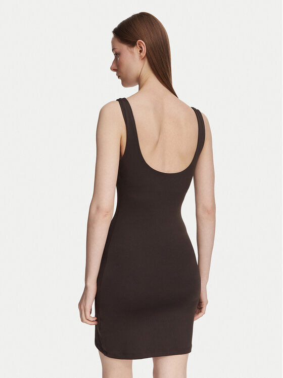 Guess Guess Літня сукня V6YK07 K4711 Коричневий Slim Fit