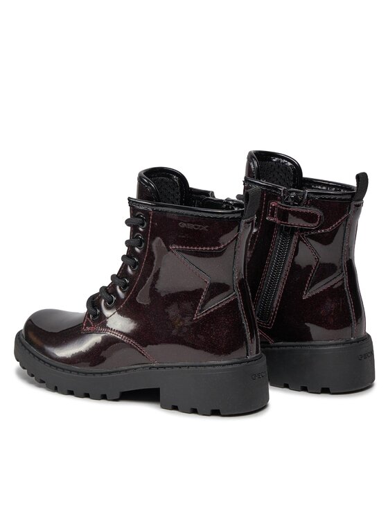 Geox Geox Planinarske cipele J Casey Girl J9420G 000KC C7J9B S Tamnocrvena