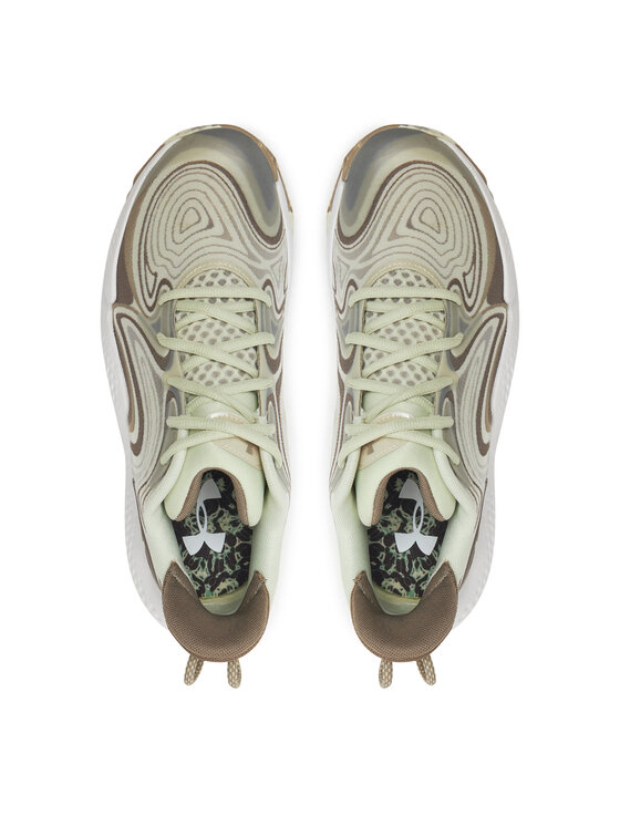 Under Armour Under Armour Košarkaška obuća Ua Spawn 6 Camo 3028341-200 Siva