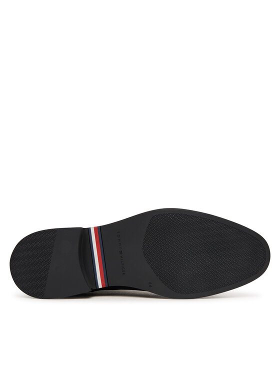 Tommy Hilfiger Tommy Hilfiger Bokacsizma Corporate Dressy Suede Chelsea FM0FM05953 Sötétkék
