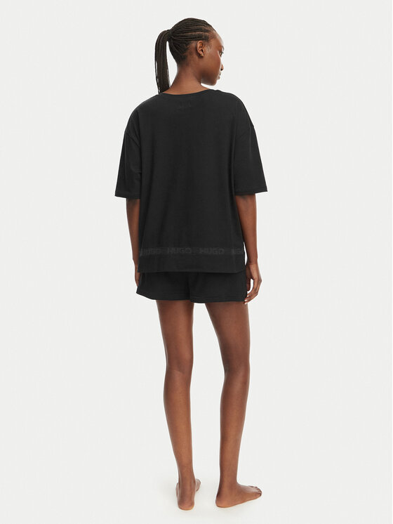 HUGO HUGO Pyjama 50561609 Schwarz Relaxed Fit