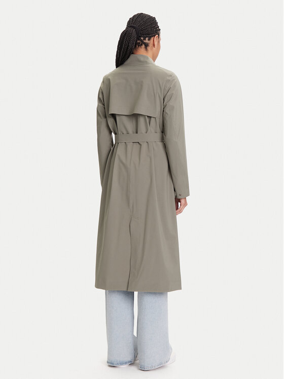 K-Way K-Way Trencz Barbra K61337W Zielony Regular Fit