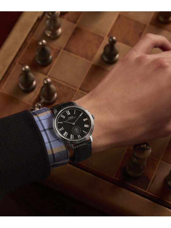 Timex Timex Ρολόι TW2Y23200 Μαύρο