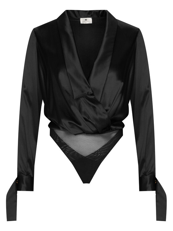 Elisabetta Franchi Elisabetta Franchi Body CB-007-57E2-V490 Čierna Regular Fit