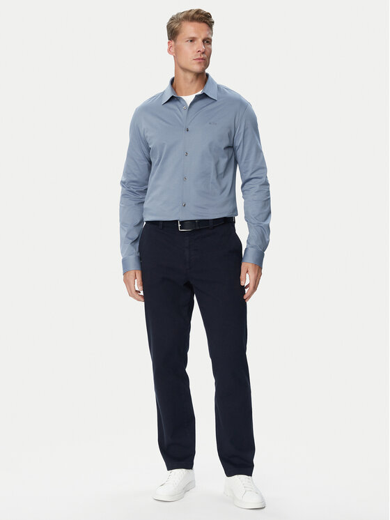 BOSS BOSS Särk Mysoft 50519748 Sinine Regular Fit