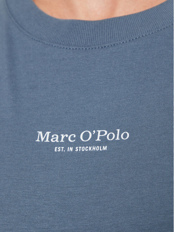Marc O'Polo Marc O'Polo Marškinėliai ilgomis rankovėmis 520 2012 52020 Mėlyna Regular Fit