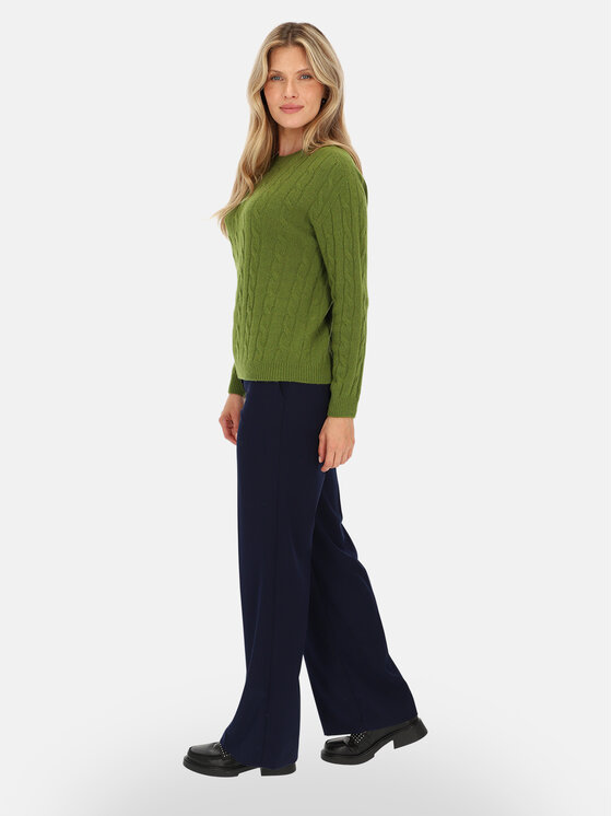 L’AF L’AF Sweter Lisa Zielony Regular Fit