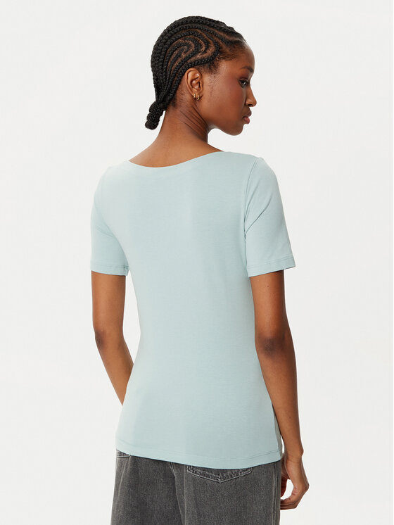 Vero Moda Vero Moda Majica Panda 10231753 Zelena Slim Fit