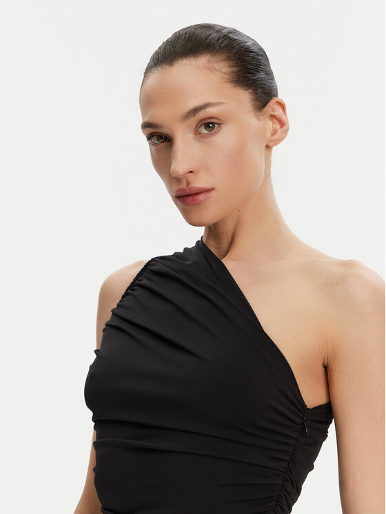 MICHAEL Michael Kors MICHAEL Michael Kors Kokteilinė suknelė MS582W8H6J Juoda Slim Fit