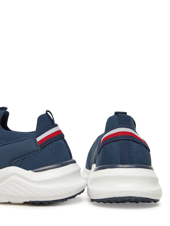 Tommy Hilfiger Tommy Hilfiger Sneakersy T3X9-33880-1219800 Granatowy