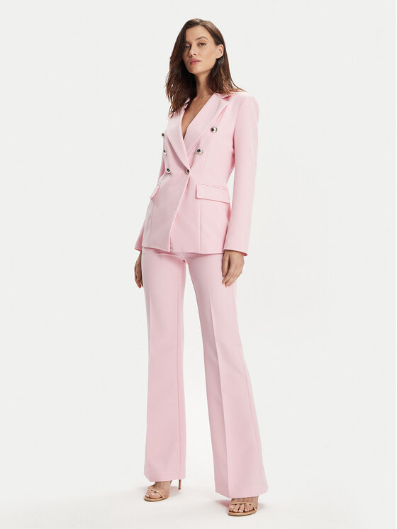 Maryley Maryley Giacca da abito 24EB139/43OR Rosa Regular Fit