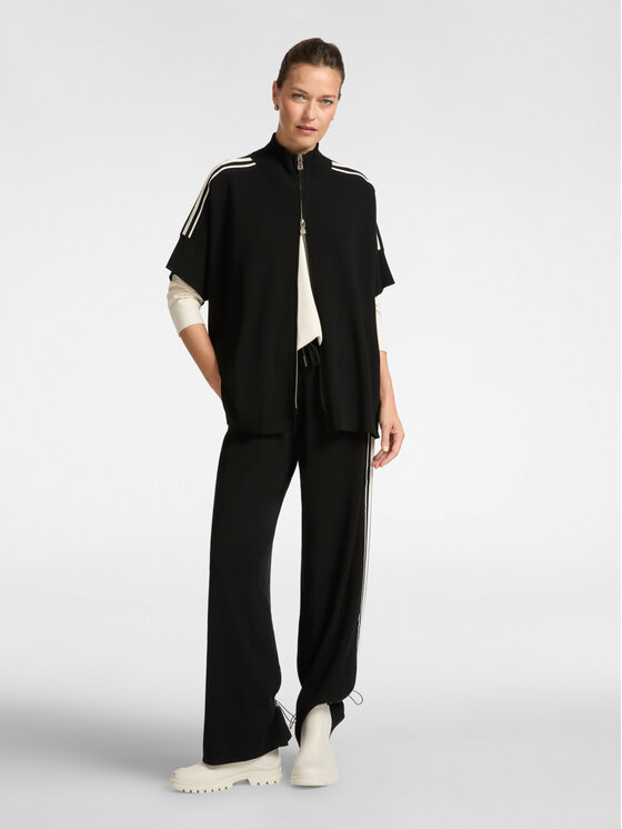 Elena Mirò Elena Mirò Pantaloni di tessuto P621Z000123N0A4 Nero Regular Fit