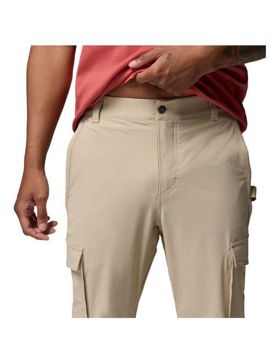 Columbia Columbia Spodnie outdoor ROC Tech Cargo Pant Beżowy Regular Fit