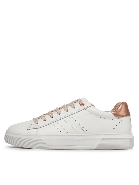 Geox Geox Tenisice J Nettuno Girl J45GCB 08554 C1Z8W D Bijela