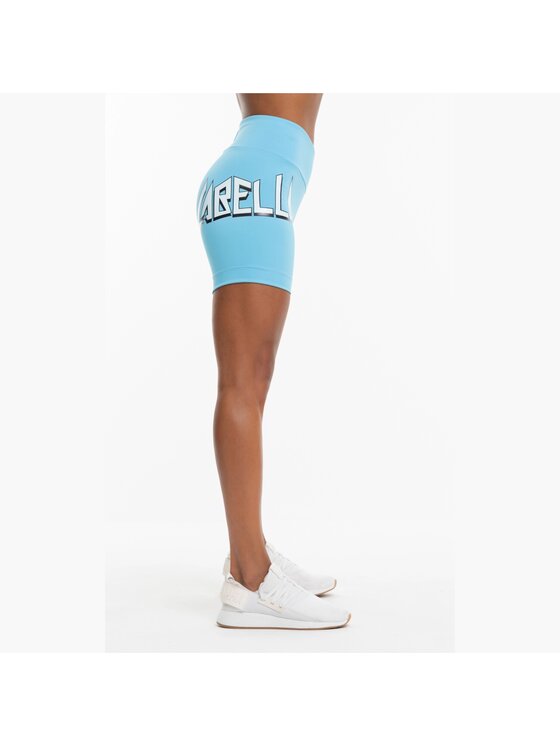 LaBellaMafia LaBellaMafia Szorty sportowe LABELLAMAFIA SHORTS HEAVEN BLUE Niebieski Regular Fit