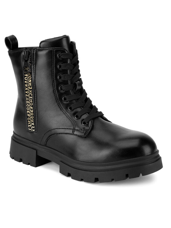 DeeZee DeeZee Schnürschuhe CF2877-2 Schwarz