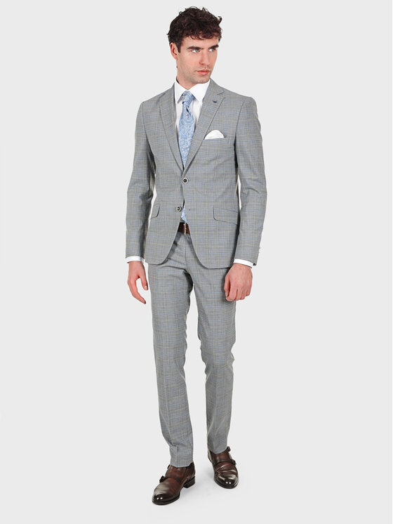 Evenemen Evenemen Garnitur COLIO Szary Slim Fit