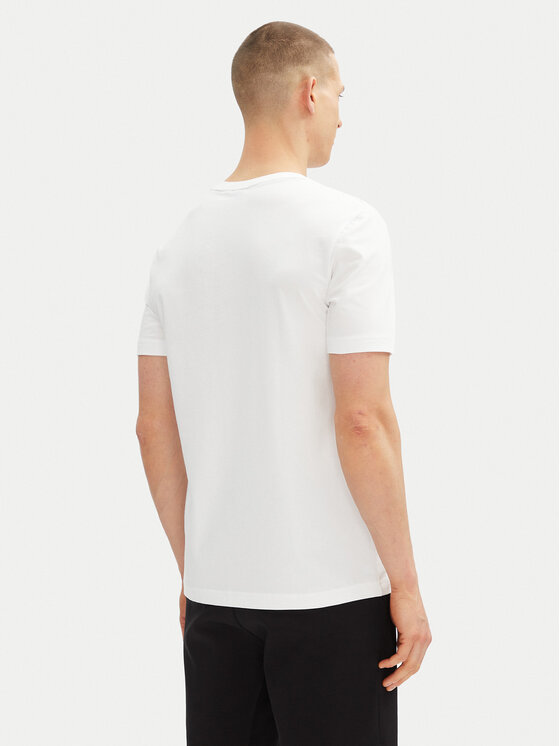 BOSS BOSS T-Shirt Graphic Heritage 50537847 Biały Regular Fit