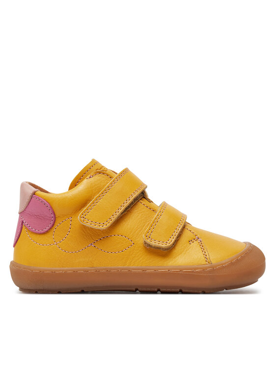 Pantofi Froddo Ollie Flower G2130310-7 S Dark Yellow 7