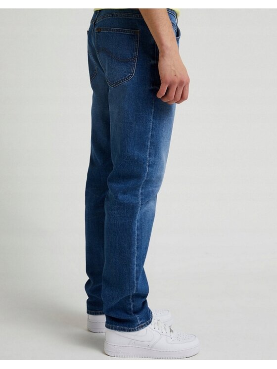 Lee Lee Jeansy West Niebieski Relaxed Fit