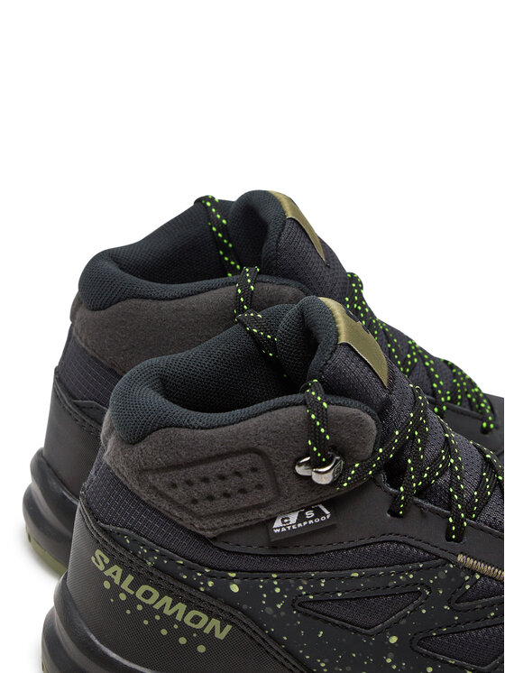 Salomon Salomon Παπούτσια πεζοπορίας Outway Mid Climasalomon™ Waterproof L47283500 Μαύρο
