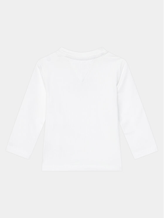 Tommy Hilfiger Tommy Hilfiger Blūze Logo KN0KN01760 Balts Regular Fit